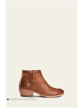 Frye brown Leather Ankle Bootie